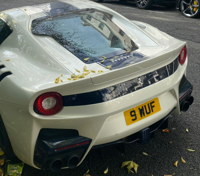 9 WUF spotted on Ferrari F12