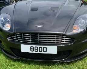 880 O spotted on Aston Martin