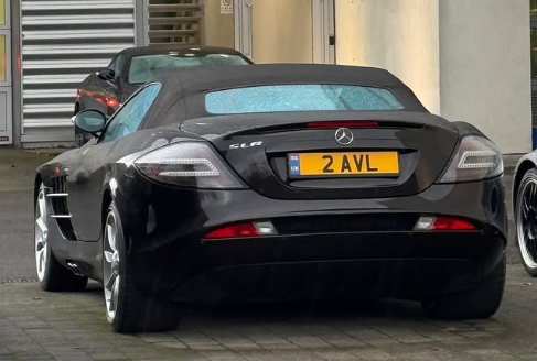 2 AVL spotted on Mercedes-Benz SLR McLaren