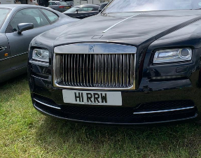 H1 RRW spotted on Rolls-Royce