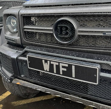 WTF 1 spotted on Mercedes-Benz G-Class