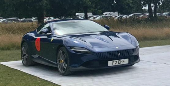 F2 EHF spotted on Ferrari Roma
