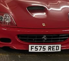F575 RED spotted on Ferrari 575 SuperAmerica