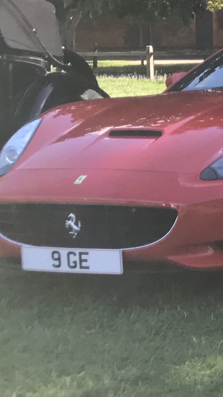 9 GE spotted on Ferrari California