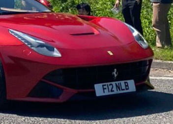 F12 NLB spotted on Ferrari F12