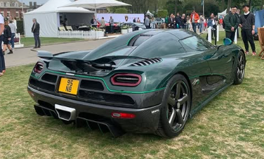 95 NB spotted on Koenigsegg Agera