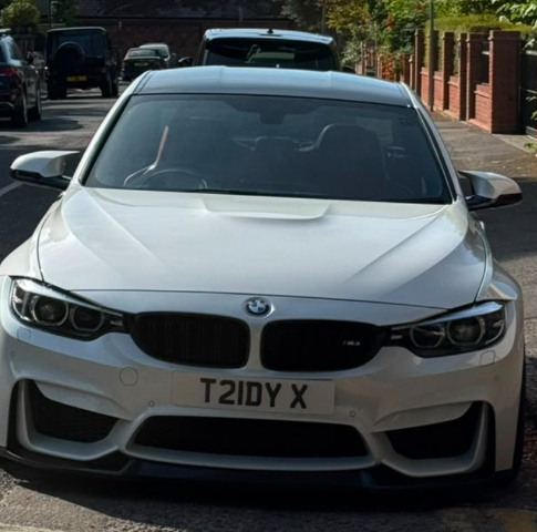 T21 DYX spotted on BMW M3