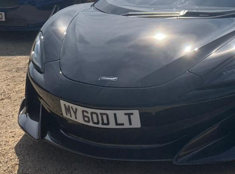 MY60 DLT spotted on McLaren