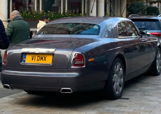 V1 DMX spotted on Rolls-Royce