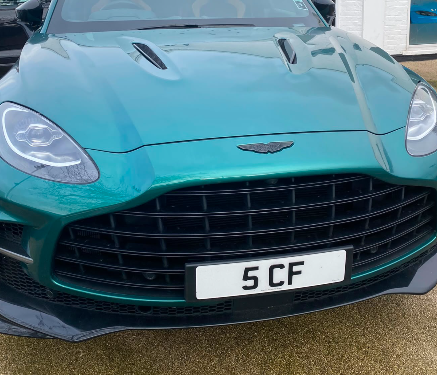 5 CF spotted on Aston Martin DBX