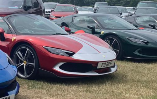 F3 RFF spotted on Ferrari 296