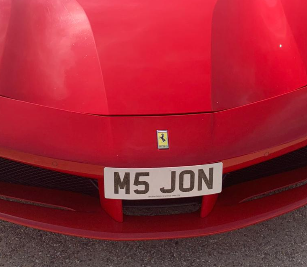 M5 JON spotted on Ferrari 488