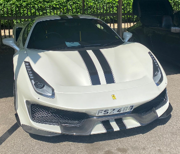 FSZ 488 spotted on Ferrari 488 Pista
