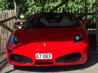 A7 OEF spotted on Ferrari F430