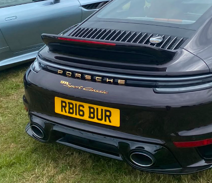 RB16 BUR spotted on Porsche 911