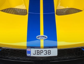 JBP 38 spotted on Ford GT