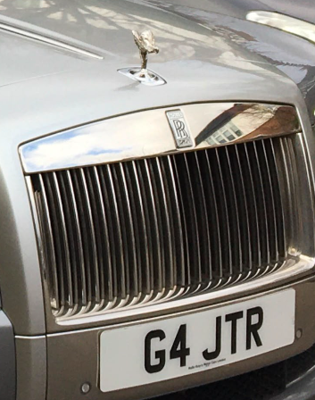 G4 JTR spotted on Rolls-Royce Ghost