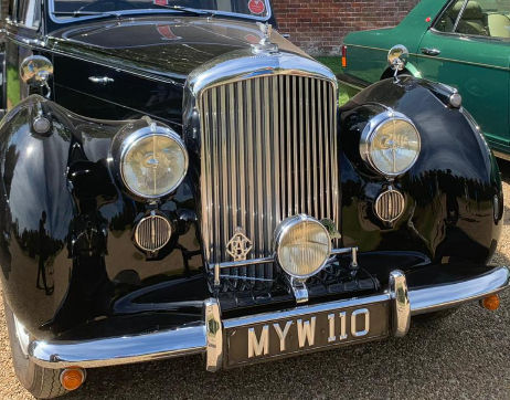 MYW 110 spotted on Bentley