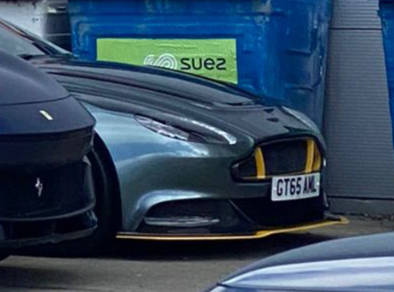 GT65 AML spotted on Aston Martin Vantage GT8