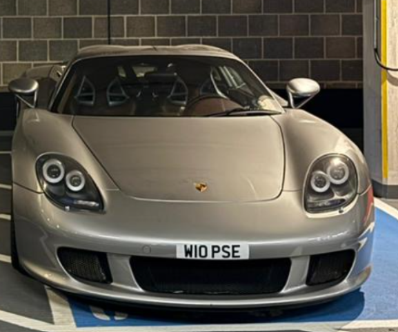 W10 PSE spotted on Porsche Carrera GT